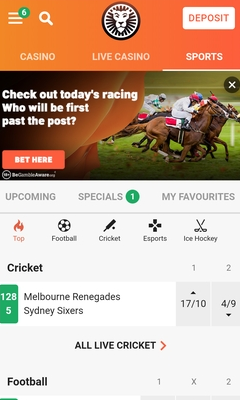 Casino mobile screenshot 2