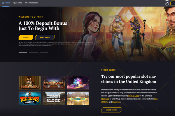 Casino desktop screenshot