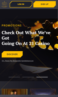 Casino mobile screenshot 2