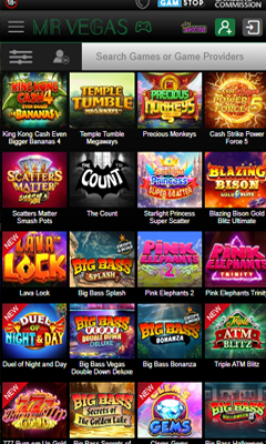 Casino mobile screenshot 2