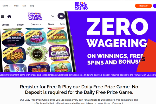 Casino desktop screenshot