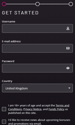 Casino mobile screenshot 2