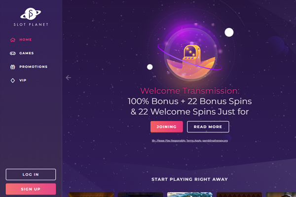 Casino desktop screenshot