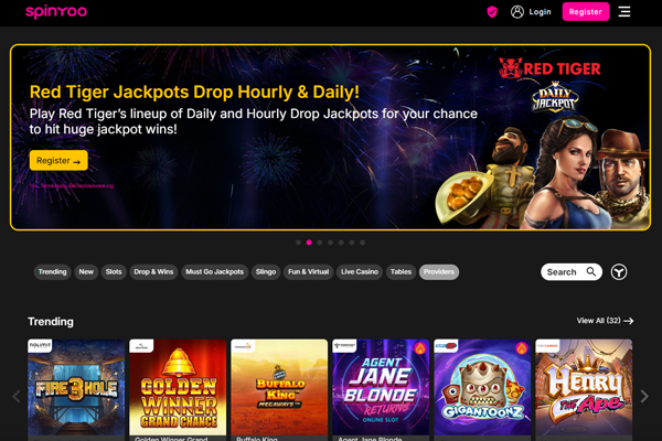 Casino desktop screenshot