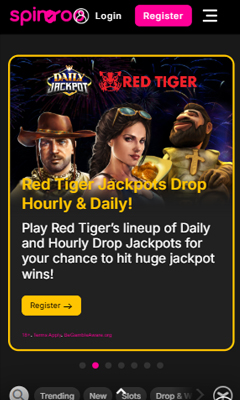 Casino mobile screenshot 1