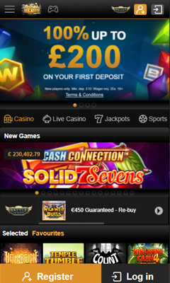 Casino mobile screenshot 2