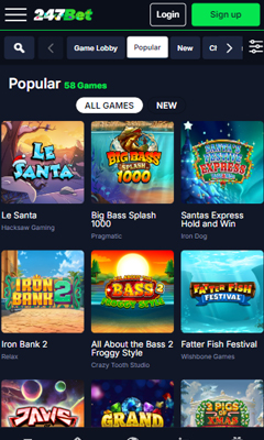 Casino mobile screenshot 2