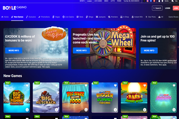 Casino desktop screenshot