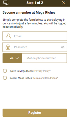 Casino mobile screenshot 2