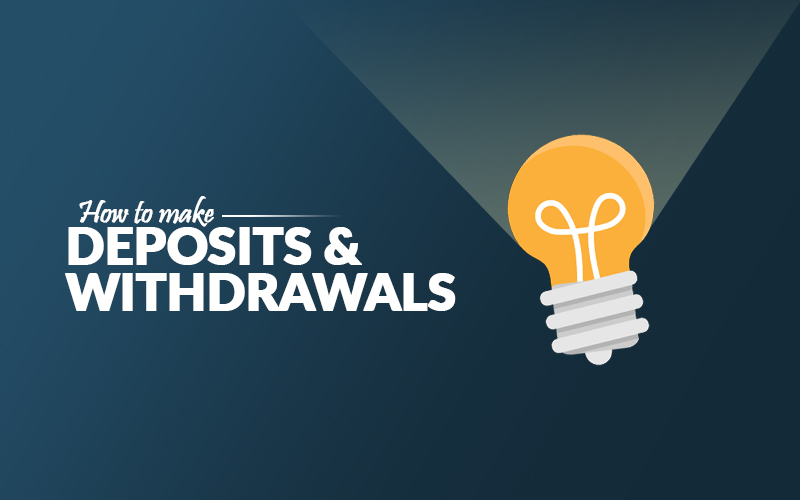 Neteller deposits and withdrawals